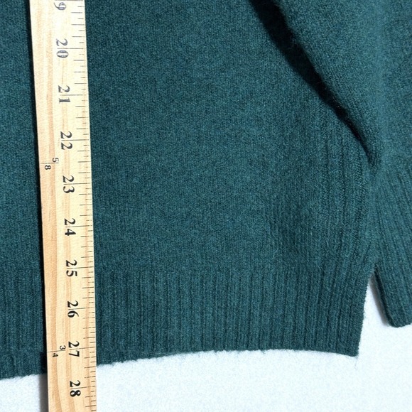 J. Crew Green Turtleneck Sweater - Picture 14 of 14